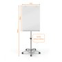 Sklenený flipchart Nobo Diamond 700x1000 mm