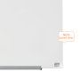 Sklenená tabuľa Nobo Diamond biela 677x381 mm