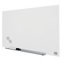 Sklenená tabuľa Nobo Diamond biela 677x381 mm