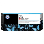 Atramentová náplň HP F9K06A HP 745 pre DesignJet Z2600 PostScript/Z5600 PostScript chromatic red 