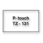 Samolepiaca páska Brother TZe-131 12 mm priehľadná/čierna