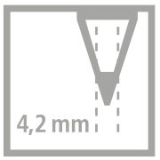 Ceruzka STABILO ergonomická EASYgraph pre pravákov oranžová 12ks