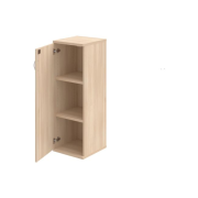 Policová skriňa Strong, zámok, L, 40x115,2x40 cm, agát/agát