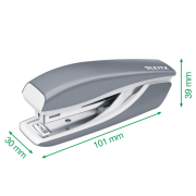 Zošívačka Leitz NeXXt WOW 5528 mini zelená