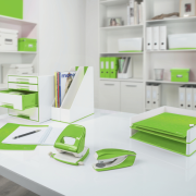 Zošívačka Leitz NeXXt WOW 5528 mini zelená