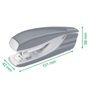 Zošívačka Leitz New NeXXt WOW 5502 metalická ružová
